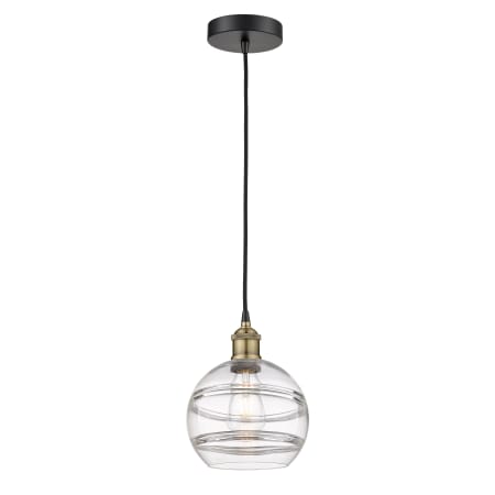 A large image of the Innovations Lighting 616-1P 10 8 Rochester Pendant Alternate Image
