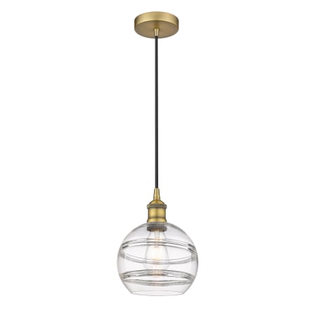 A large image of the Innovations Lighting 616-1P 10 8 Rochester Pendant Alternate Image