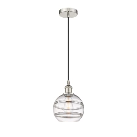 A large image of the Innovations Lighting 616-1P 10 8 Rochester Pendant Alternate Image