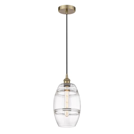 A large image of the Innovations Lighting 616-1P 10 8 Vaz Pendant Alternate Image