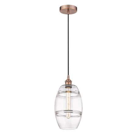 A large image of the Innovations Lighting 616-1P 10 8 Vaz Pendant Alternate Image