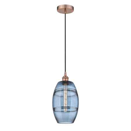 A large image of the Innovations Lighting 616-1P 10 8 Vaz Pendant Alternate Image