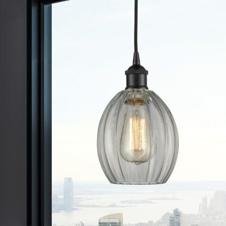 A large image of the Innovations Lighting 616-1P-11-6 Eaton Pendant Alternate Image