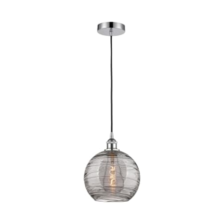 A large image of the Innovations Lighting 616-1P 12 10 Athens Deco Swirl Pendant Alternate Image