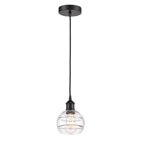 A large image of the Innovations Lighting 616-1P 8 6 Rochester Pendant Alternate Image