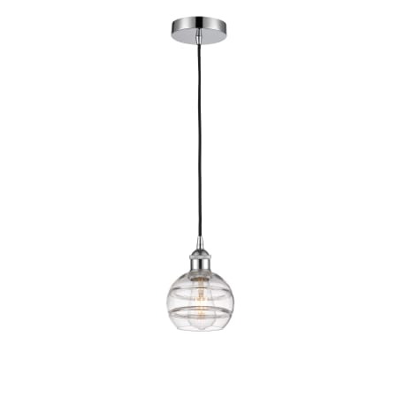 A large image of the Innovations Lighting 616-1P 8 6 Rochester Pendant Alternate Image