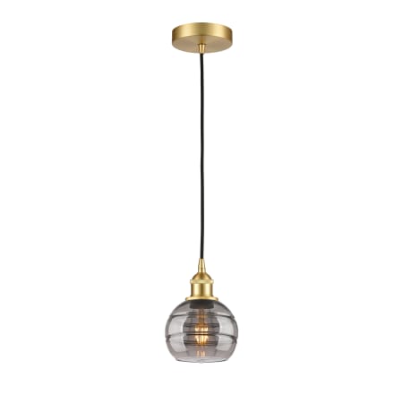 A large image of the Innovations Lighting 616-1P 8 6 Rochester Pendant Alternate Image