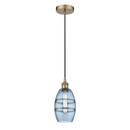 A large image of the Innovations Lighting 616-1P 8 6 Vaz Pendant Alternate Image