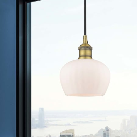 A large image of the Innovations Lighting 616-1P-8-7 Fenton Pendant Alternate Image