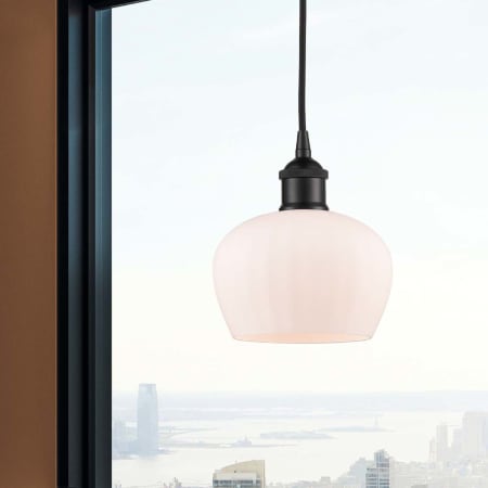 A large image of the Innovations Lighting 616-1P-8-7 Fenton Pendant Alternate Image