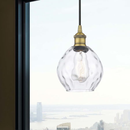 A large image of the Innovations Lighting 616-1P-9-6 Waverly Pendant Alternate Image