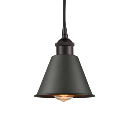 A large image of the Innovations Lighting 616-1P-9-7 Smithfield Pendant Oil Rubbed Bronze