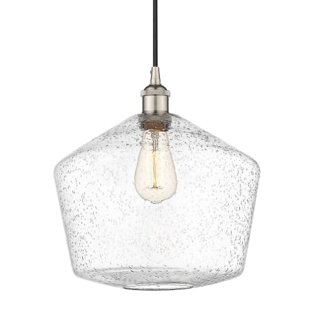 A large image of the Innovations Lighting 616-1P-14-12 Cindyrella Pendant Polished Nickel / Seedy