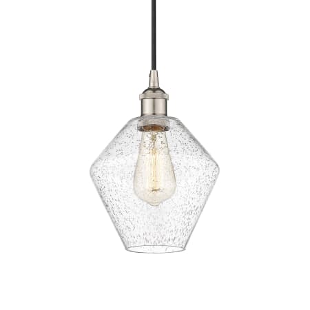 A large image of the Innovations Lighting 616-1P-11-8 Cindyrella Pendant Polished Nickel / Seedy