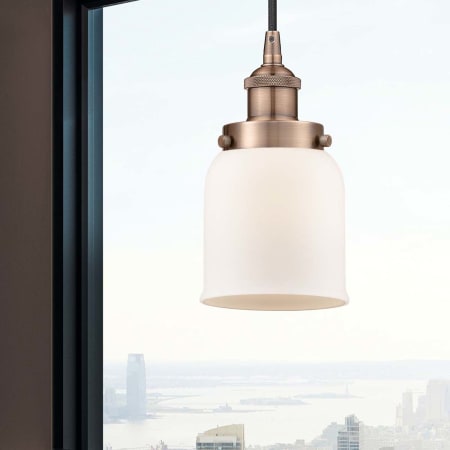 A large image of the Innovations Lighting 616-1PH-10-5 Bell Pendant Alternate Image