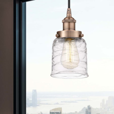 A large image of the Innovations Lighting 616-1PH-10-5 Bell Pendant Alternate Image