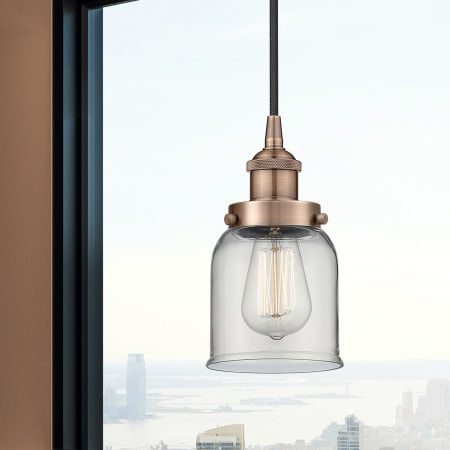 A large image of the Innovations Lighting 616-1PH-10-5 Bell Pendant Alternate Image