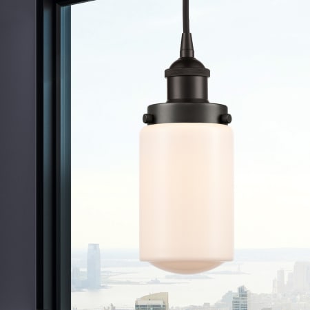 A large image of the Innovations Lighting 616-1PH-10-5 Dover Pendant Alternate Image