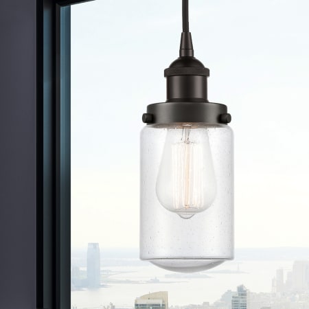 A large image of the Innovations Lighting 616-1PH-10-5 Dover Pendant Alternate Image