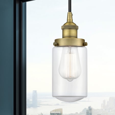 A large image of the Innovations Lighting 616-1PH-10-5 Dover Pendant Alternate Image