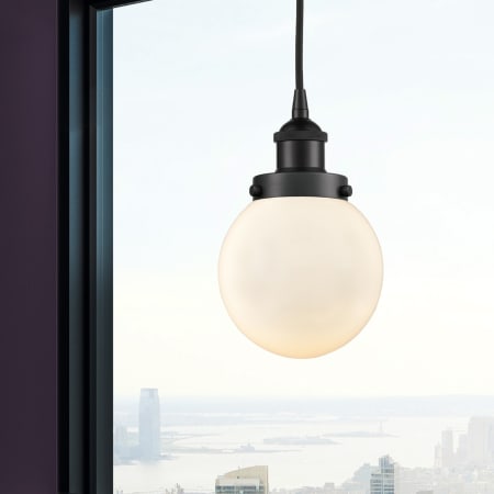 A large image of the Innovations Lighting 616-1PH-10-6 Beacon Pendant Alternate Image