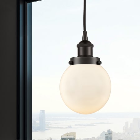 A large image of the Innovations Lighting 616-1PH-10-6 Beacon Pendant Alternate Image