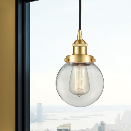 A large image of the Innovations Lighting 616-1PH-10-6 Beacon Pendant Alternate Image