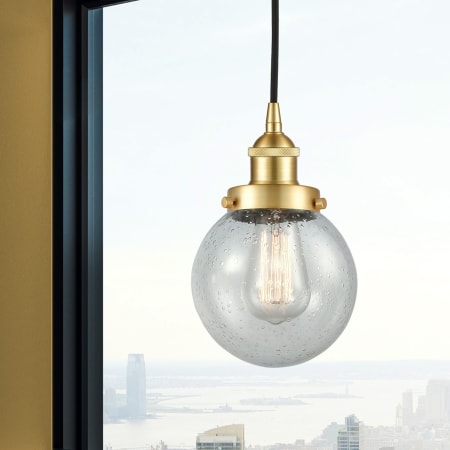 A large image of the Innovations Lighting 616-1PH-10-6 Beacon Pendant Alternate Image