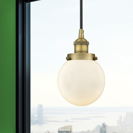 A large image of the Innovations Lighting 616-1PH-10-6 Beacon Pendant Alternate Image