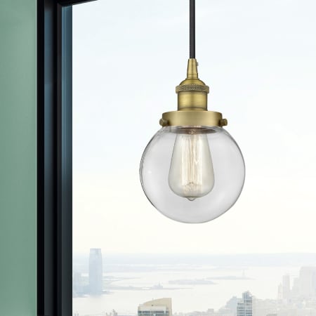 A large image of the Innovations Lighting 616-1PH-10-6 Beacon Pendant Alternate Image