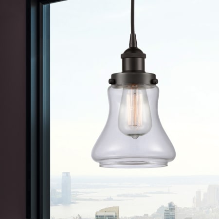 A large image of the Innovations Lighting 616-1PH-10-6 Bellmont Pendant Alternate Image