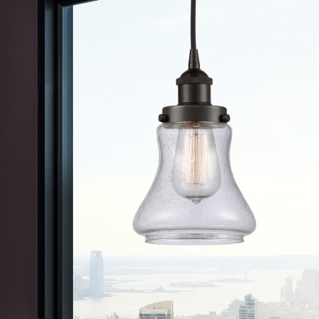 A large image of the Innovations Lighting 616-1PH-10-6 Bellmont Pendant Alternate Image