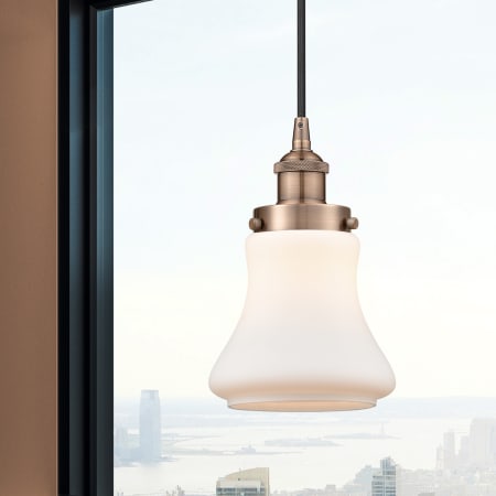 A large image of the Innovations Lighting 616-1PH-10-6 Bellmont Pendant Alternate Image