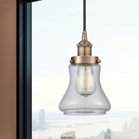 A large image of the Innovations Lighting 616-1PH-10-6 Bellmont Pendant Alternate Image