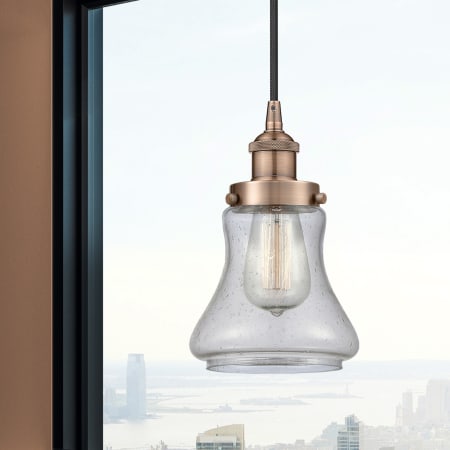 A large image of the Innovations Lighting 616-1PH-10-6 Bellmont Pendant Alternate Image