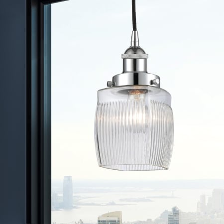 A large image of the Innovations Lighting 616-1PH-10-6 Colton Pendant Alternate Image