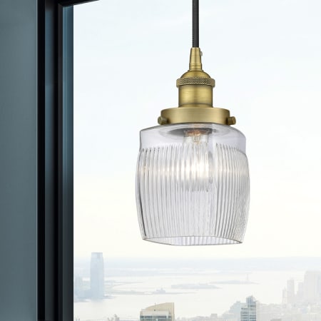 A large image of the Innovations Lighting 616-1PH-10-6 Colton Pendant Alternate Image