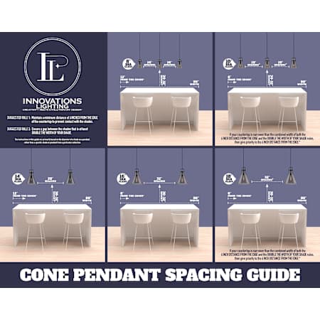 A large image of the Innovations Lighting 616-1PH-10-6 Cone Pendant Alternate Image