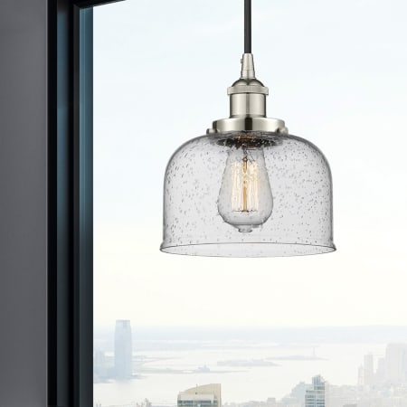 A large image of the Innovations Lighting 616-1PH-10-8 Bell Pendant Alternate Image