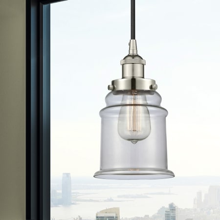 A large image of the Innovations Lighting 616-1PH-11-6 Canton Pendant Alternate Image