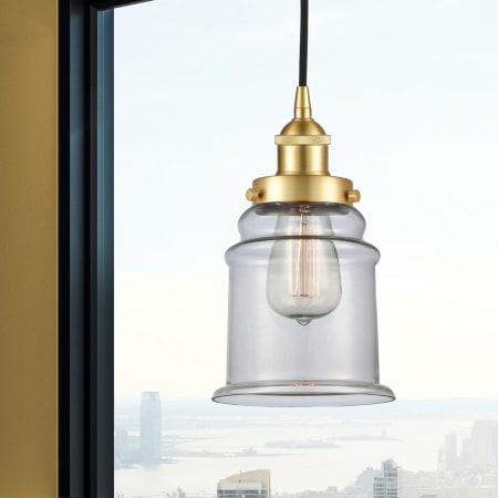 A large image of the Innovations Lighting 616-1PH-11-6 Canton Pendant Alternate Image