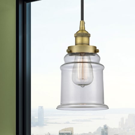 A large image of the Innovations Lighting 616-1PH-11-6 Canton Pendant Alternate Image