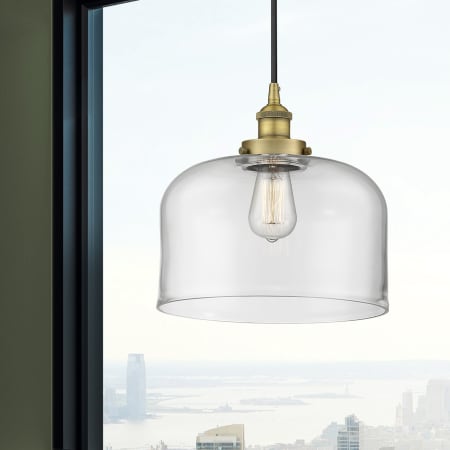 A large image of the Innovations Lighting 616-1PH-12-12-L Bell Pendant Alternate Image