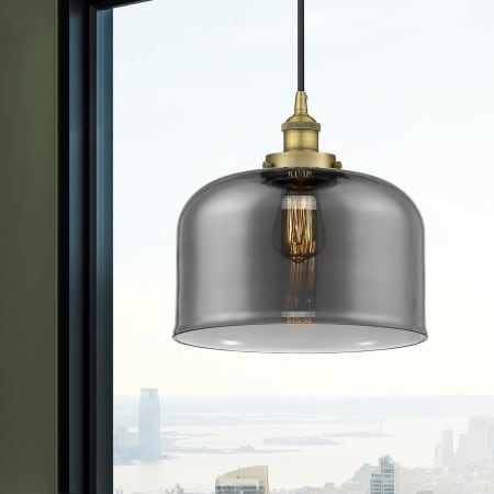 A large image of the Innovations Lighting 616-1PH-12-12-L Bell Pendant Alternate Image