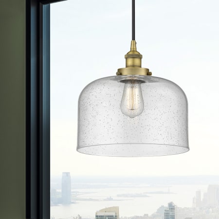 A large image of the Innovations Lighting 616-1PH-12-12-L Bell Pendant Alternate Image