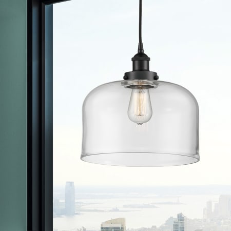 A large image of the Innovations Lighting 616-1PH-12-12-L Bell Pendant Alternate Image