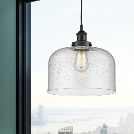 A large image of the Innovations Lighting 616-1PH-12-12-L Bell Pendant Alternate Image