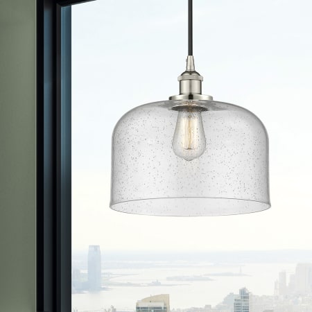 A large image of the Innovations Lighting 616-1PH-12-12-L Bell Pendant Alternate Image