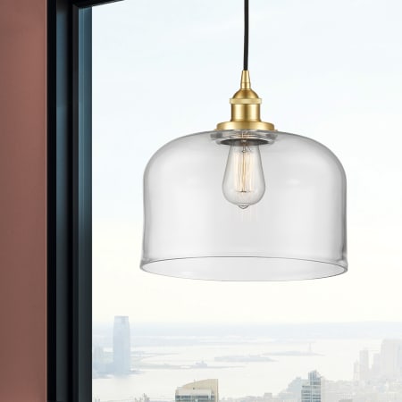 A large image of the Innovations Lighting 616-1PH-12-12-L Bell Pendant Alternate Image