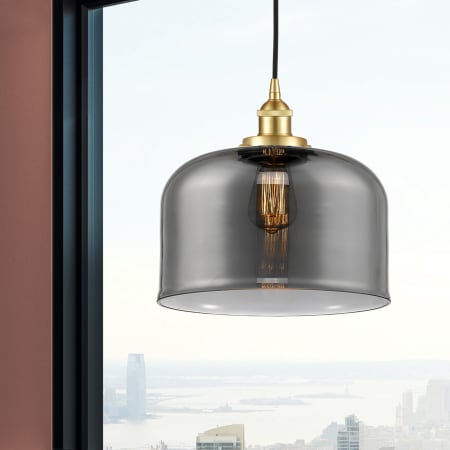 A large image of the Innovations Lighting 616-1PH-12-12-L Bell Pendant Alternate Image